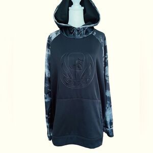 AND 1 black tie dye basketball hoodie, size XL